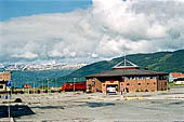 La stazione di Mo-i-Rana, Norvegia.